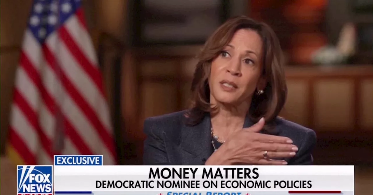 ‘I represent a new generation of leadership.’ Harris pledges break from Biden in combative Fox News interview