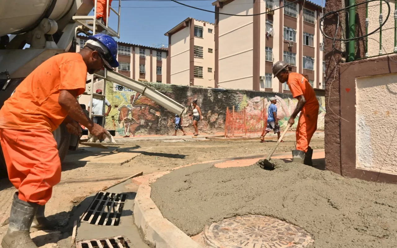 Niterói inicia pavimentação de ruas da terceira fase das obras de macrodrenagem no Barreto