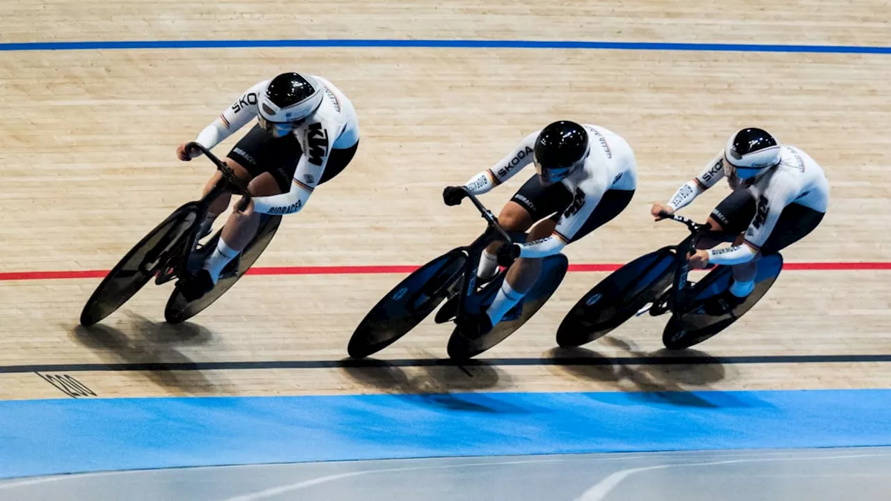 Deutsche Teamsprinterinnen auf Platz vier bei der Bahnrad-WM