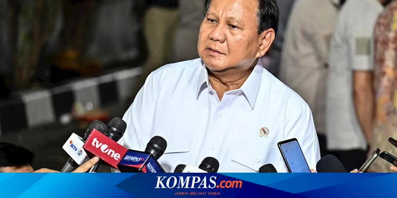 Kapan Kabinet Prabowo Diumumkan? Ini Jadwal Pengumuman dan Pelantikannya