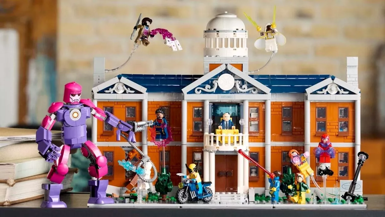 Lego X-Men Mansion Costs More Than A Nintendo Switch But Looks Incredible