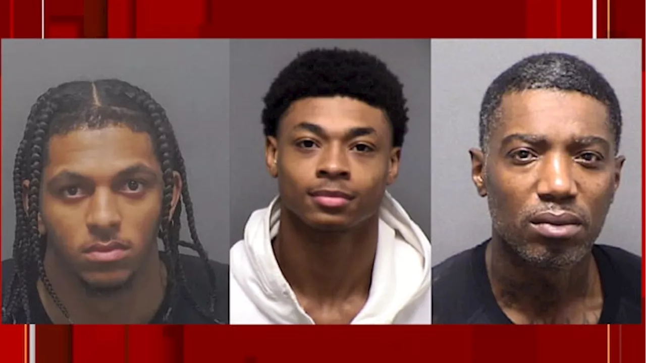 3 men charged with murder in connection with shooting outside basketball gym, affidavit says