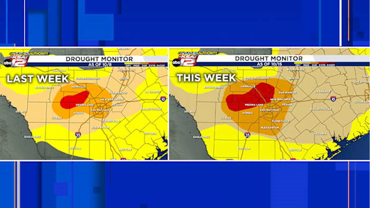 Drought continues to rapidly expand across San Antonio area, Texas Hill Country