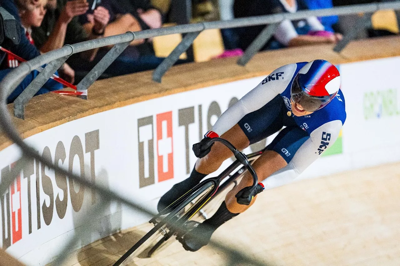 Mondiaux de cyclisme sur piste: Mathilde Gros touchée, pas coulée