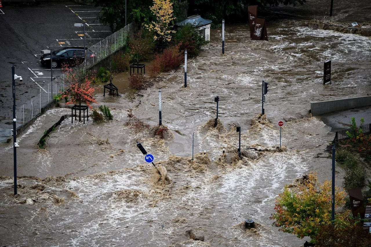 Pluies en Ardèche: «Du jamais vu de mémoire d'homme», selon la ministre de la Transition écologique