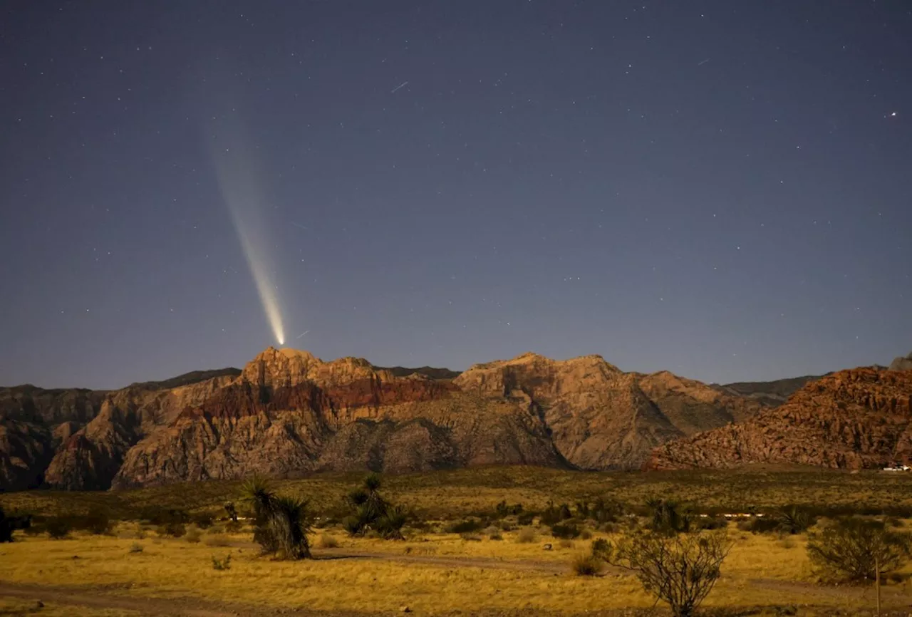 Here’s how long the comet will be visible in Southern California