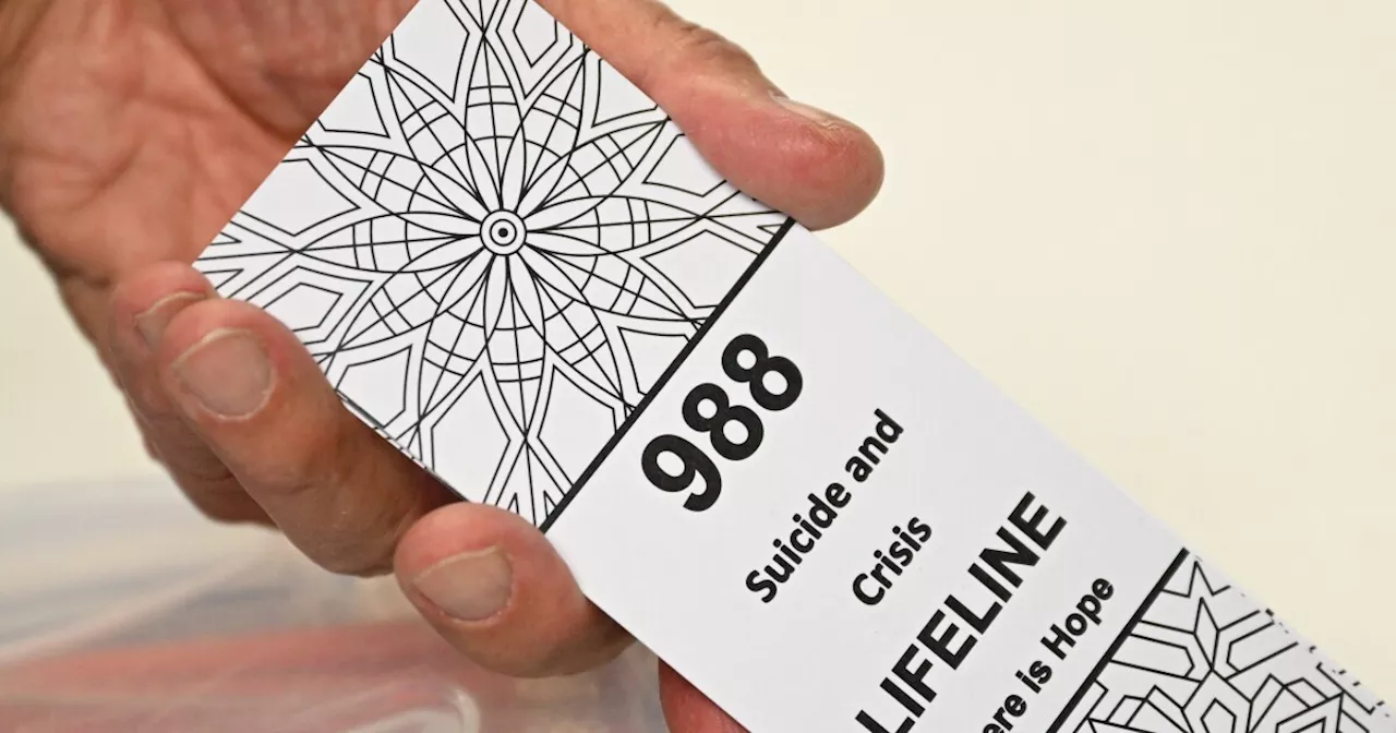 What is georouting and how can it improve the 988 suicide and crisis lifeline?