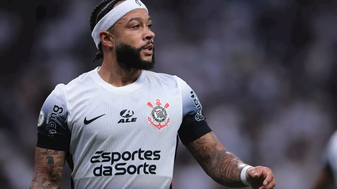 Corinthians: Depay pode fazer dois jogos como titular após três meses