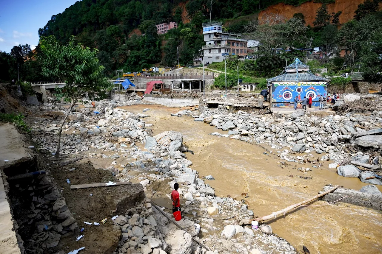 Le changement climatique a aggravé les inondations au Népal, selon des chercheurs