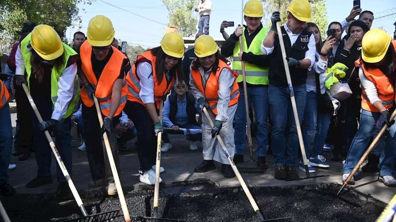 Detectan 42 mil baches en 56 de las 1,837 colonias que hay en CDMX