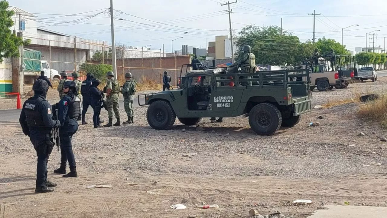 Ejército abate a 6 personas en Culiacán durante un enfrentamiento