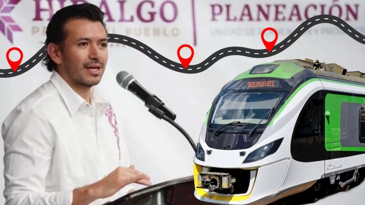 Tren México-Pachuca, los avances: confirman liberación de derecho de vía, 4 estaciones y 1 terminal