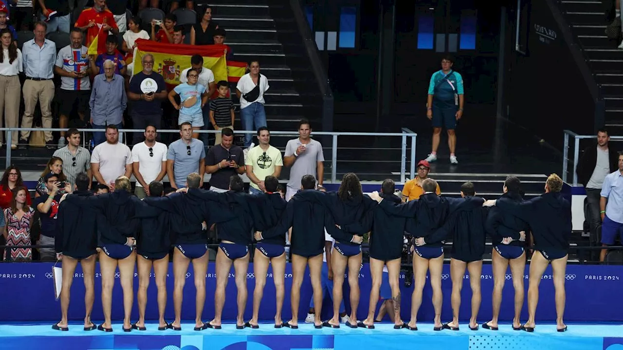 Squalifica e multa per il Settebello dopo l’aggressione all’arbitro alle Olimpiadi