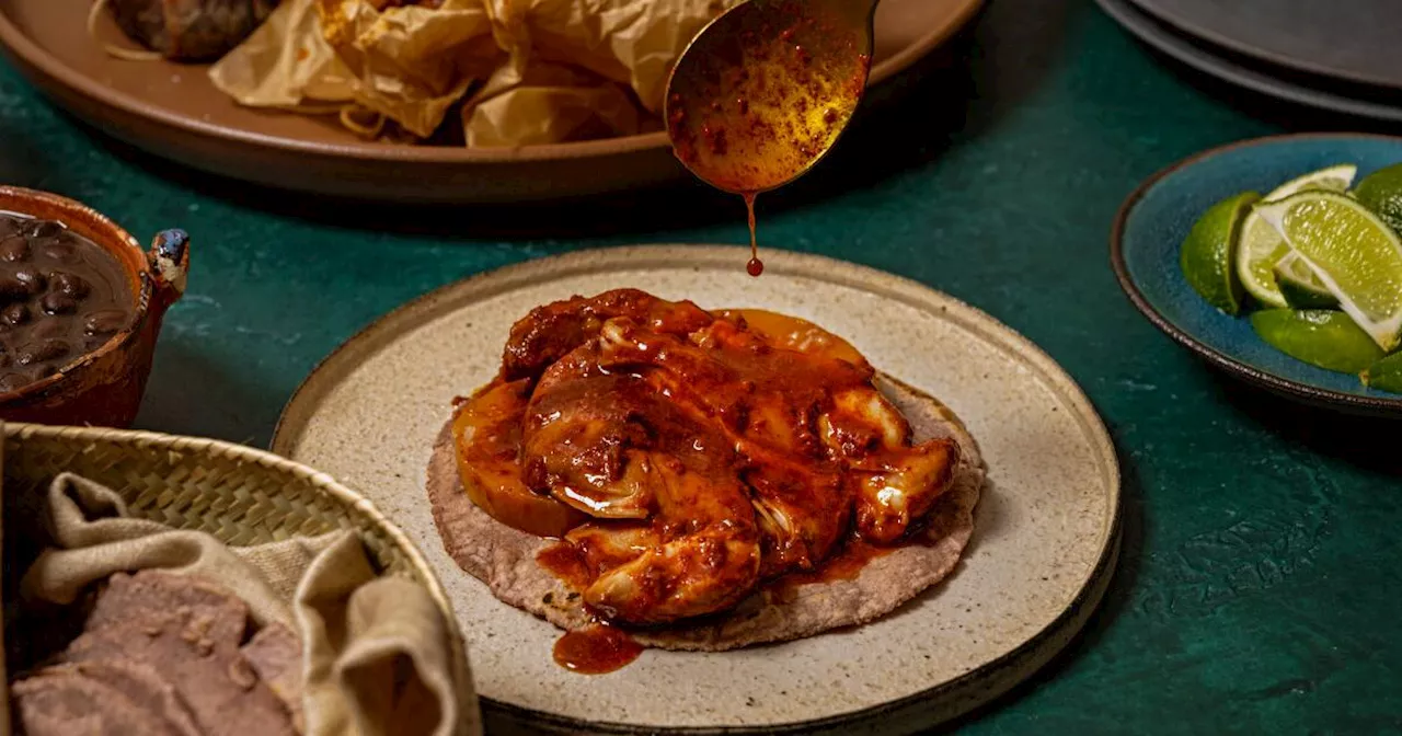 Mixiotes de Pollo (Parchment-Wrapped Chicken)