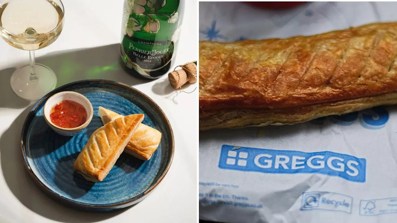 Champagne and a sausage roll: Greggs to open luxury bar in department store in Newcastle