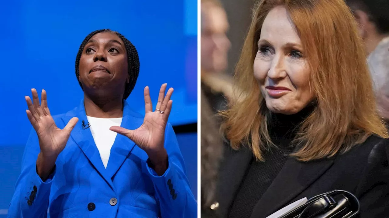 JK Rowling should be given a peerage, says Tory leadership hopeful Kemi Badenoch