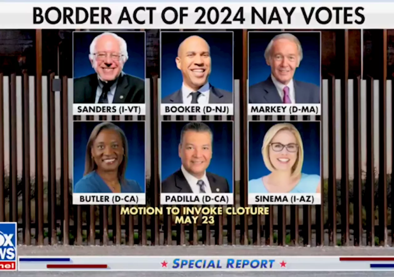 Baier Reminds Harris That Six Democrats Voted Against Border Bill