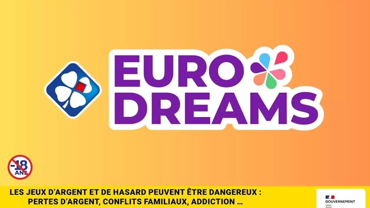 Les résultats EuroDreams de la FDJ du jeudi 17 octobre 2024