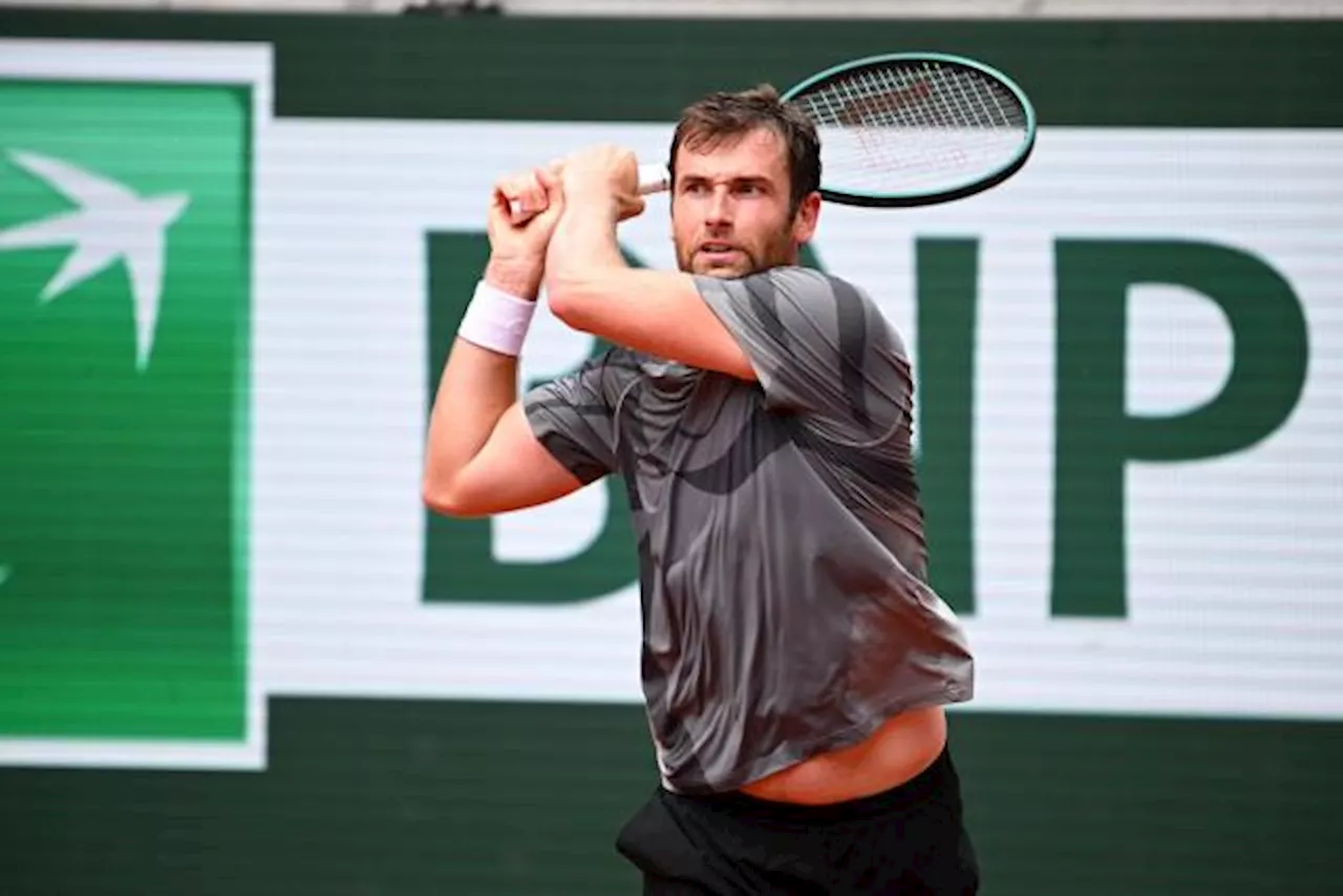 Quentin Halys inquiète Grigor Dimitrov mais s'incline au 2e tour à Stockholm