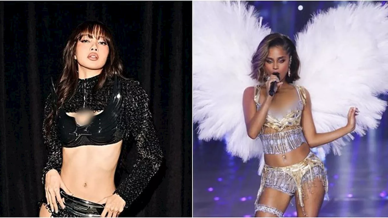 3 Beda Gaya Lisa BLACKPINK, Tyla, dan Cher Perform di Victoria's Secret Fashion Show 2024