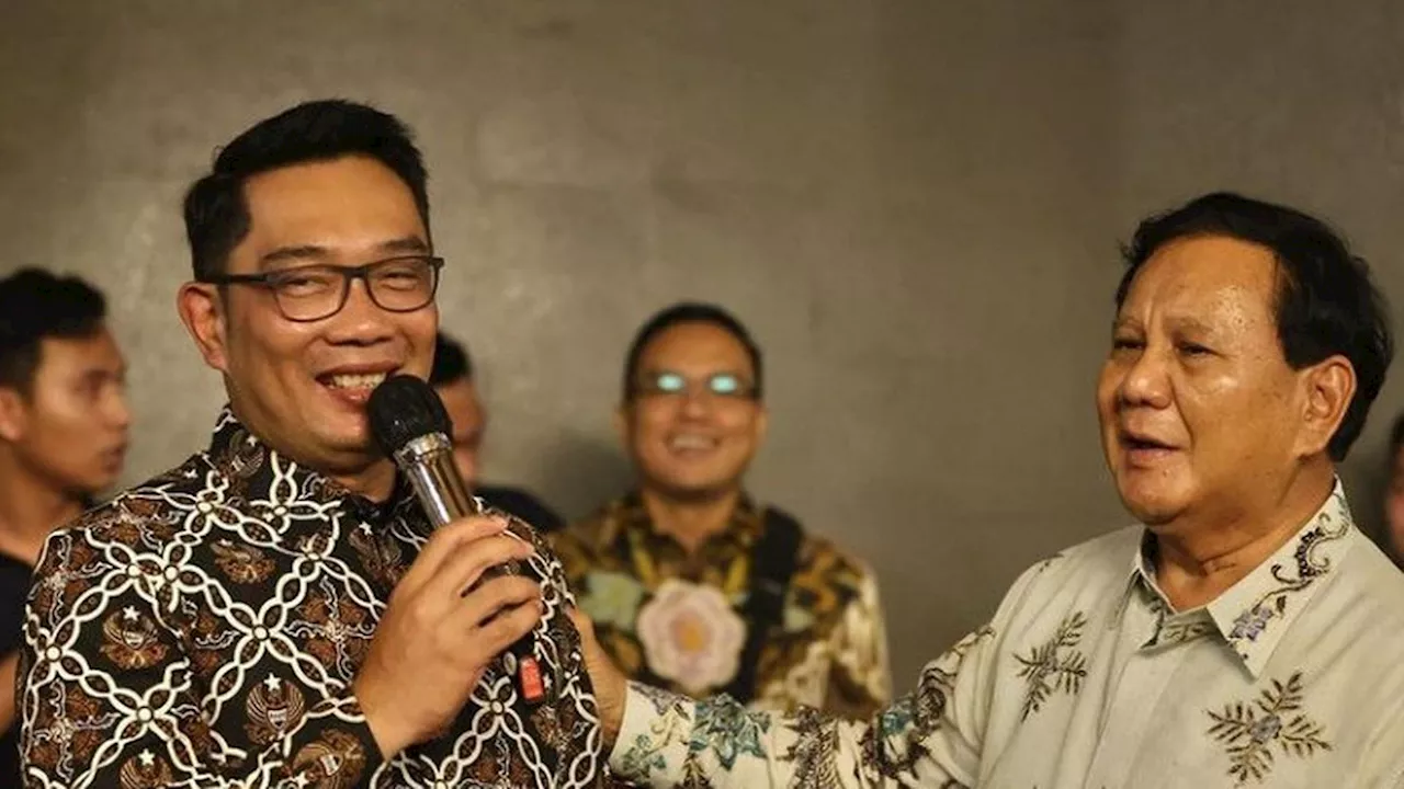 Jubir: Prabowo Hanya Dukung Ridwan Kamil-Suswono di Pilkada Jakarta, Penting untuk Keberlanjutan