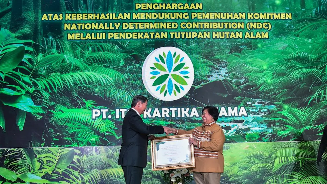 Menteri LHK Sanjung Capaian Hashim Djojohadikusumo Tingkatkan Tutupan Hutan Alam