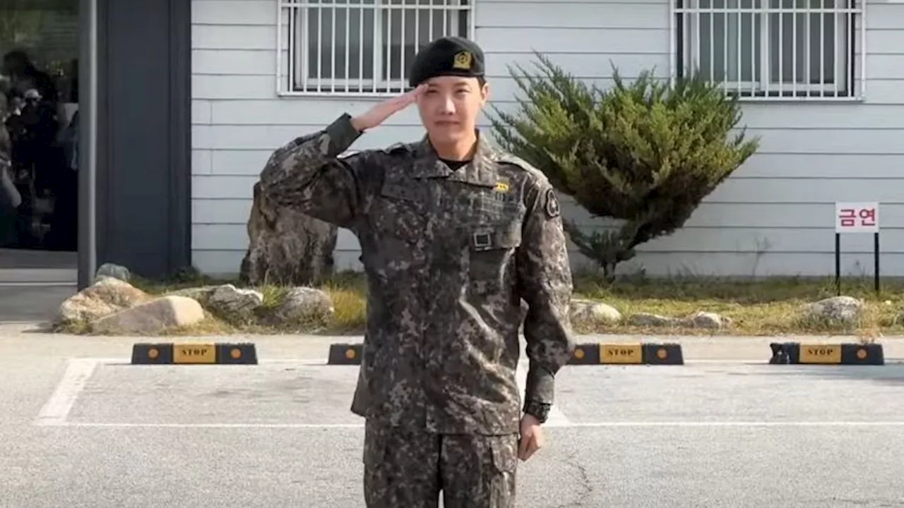 J-Hope Completes Military Service, Discharged from South Korean Army