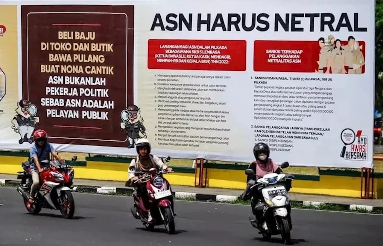 Dugaan Pelanggaran Pilkada Kota Tangerang Didominasi soal Netralitas ASN