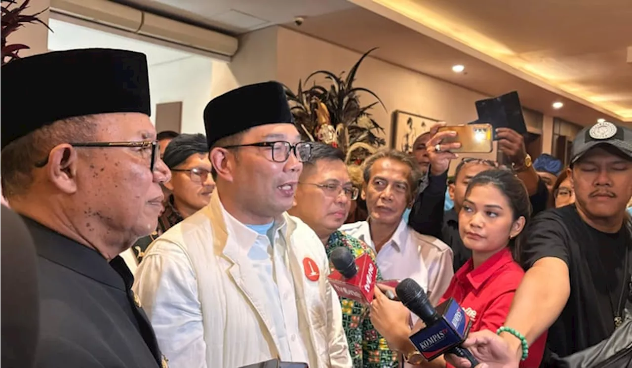 Hasil Survei Popularitas Suswono Rendah, Ini Tanggapan Ridwan Kamil