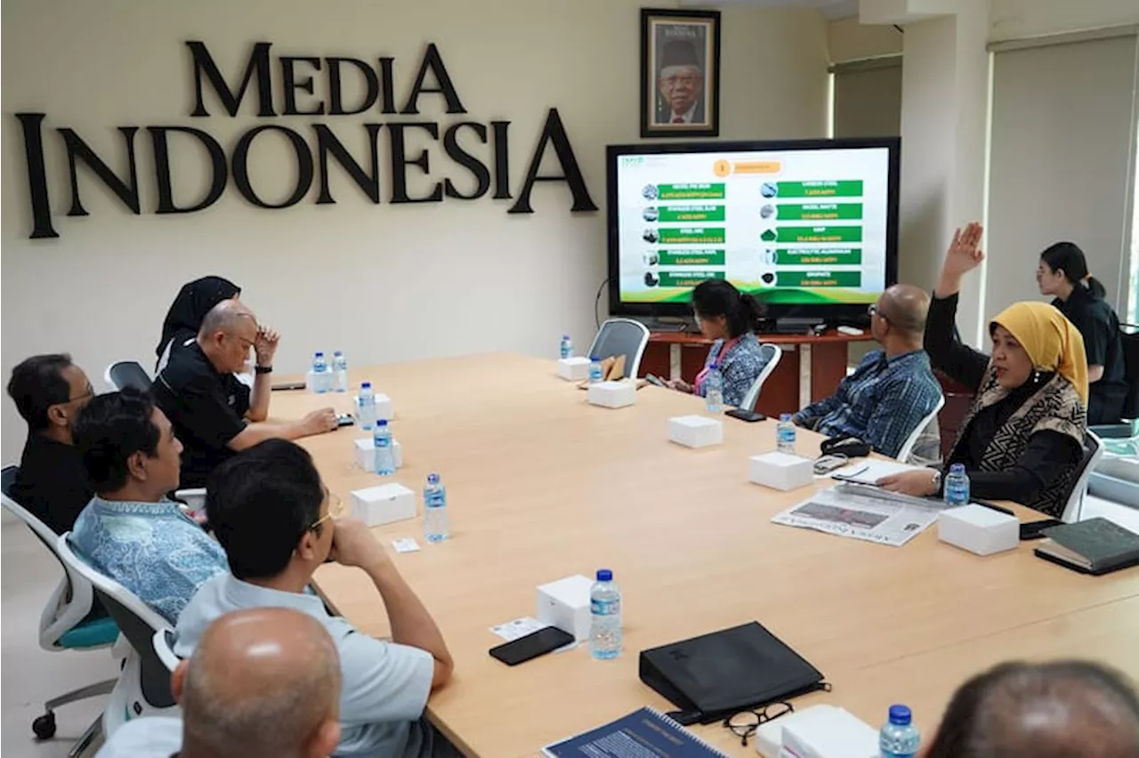 PT Indonesia Morowali Industrial Park IMIP Berkunjung ke Media Indonesia