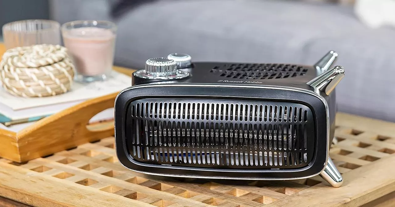 Amazon's 'retro' design heater hailed as 'compact and powerful' now £19