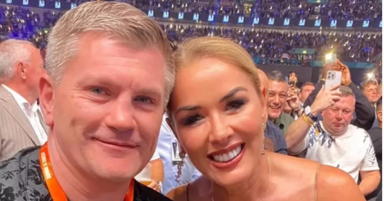 Corrie's Claire Sweeney asked 'what's this chaos' alongside Ricky Hatton