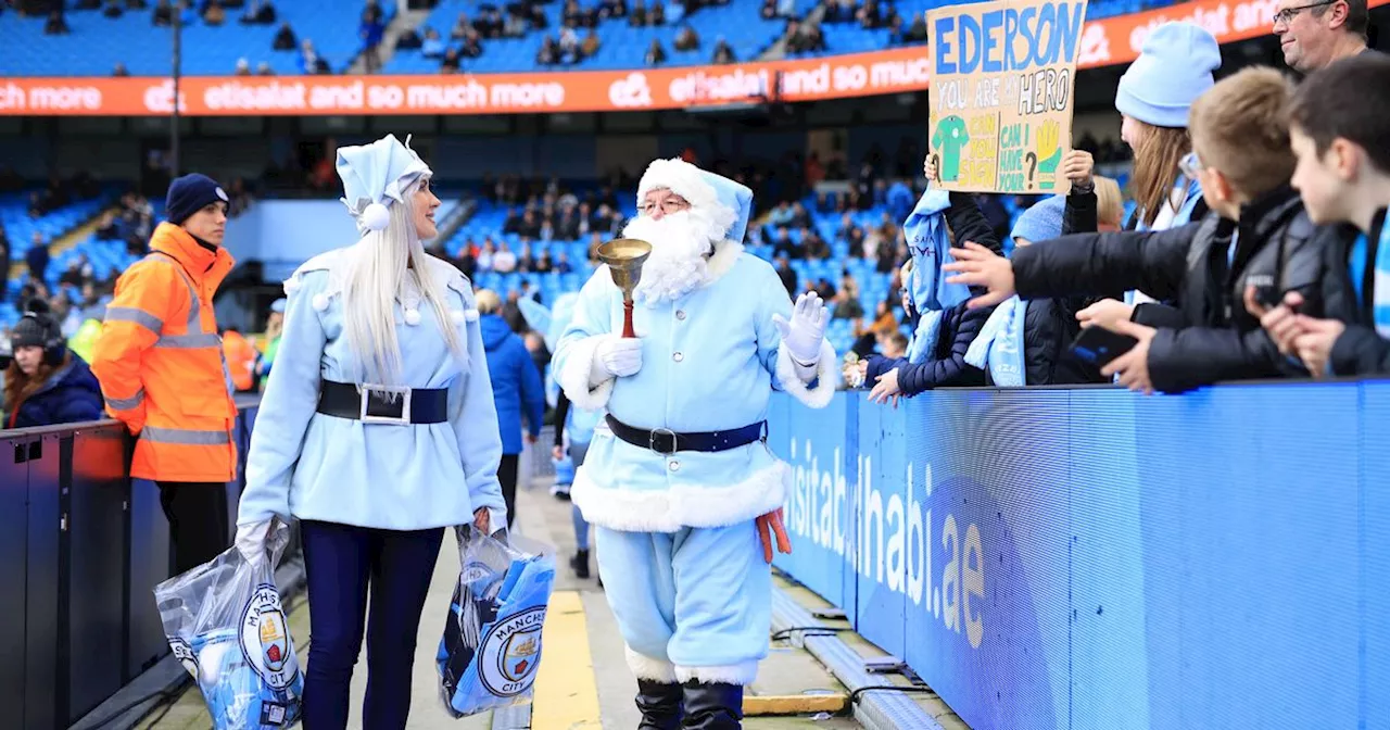 Man City handed busy Christmas schedule while Arsenal enjoy kinder festive run