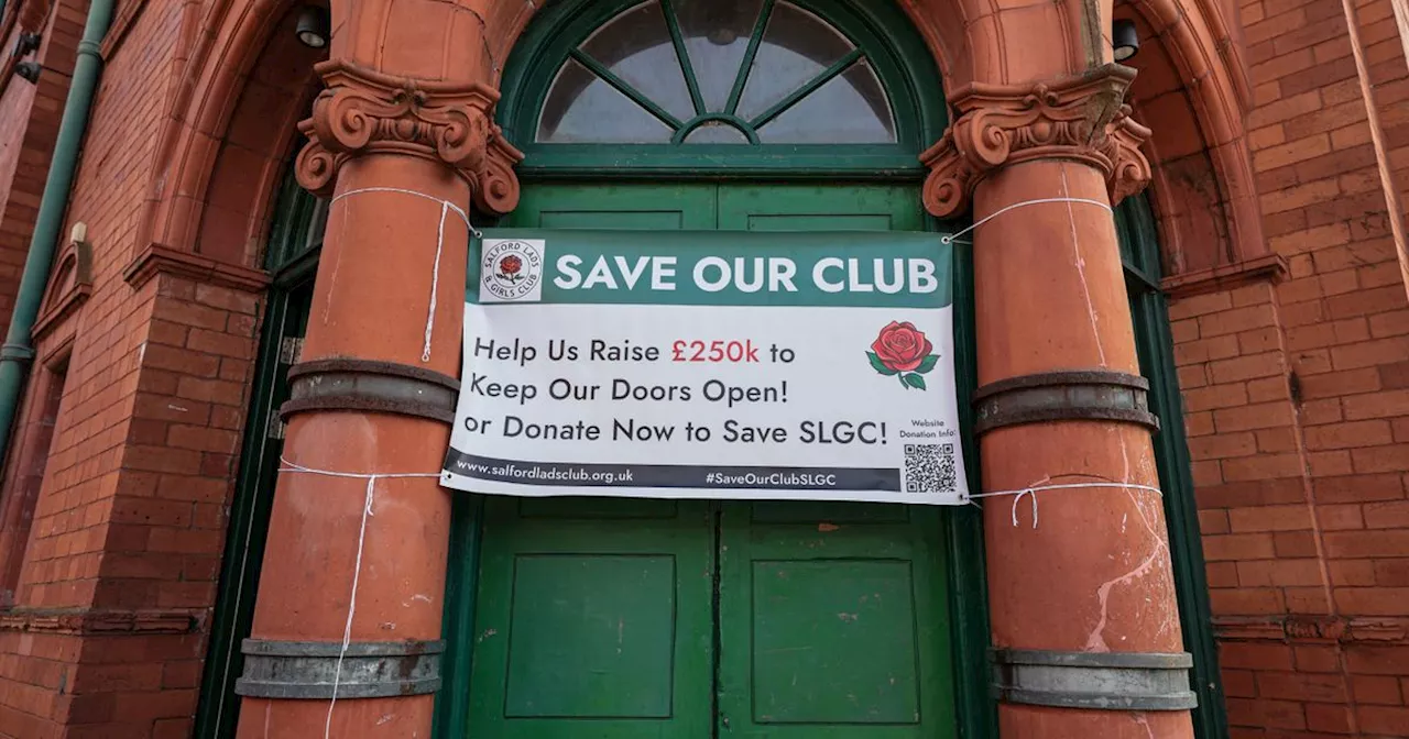 Salford Lads Club gets £100,000 boost from town hall in fight for survival