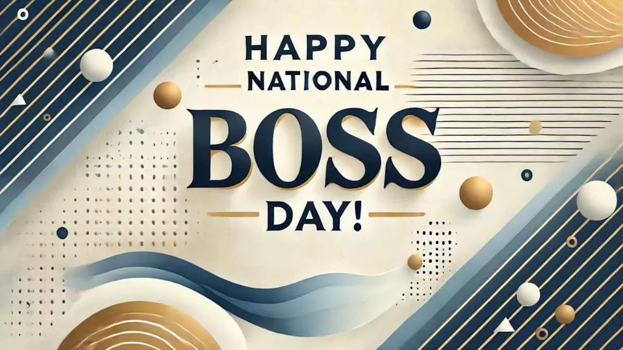 Happy National Boss’s Day 2024 Images and phrases México