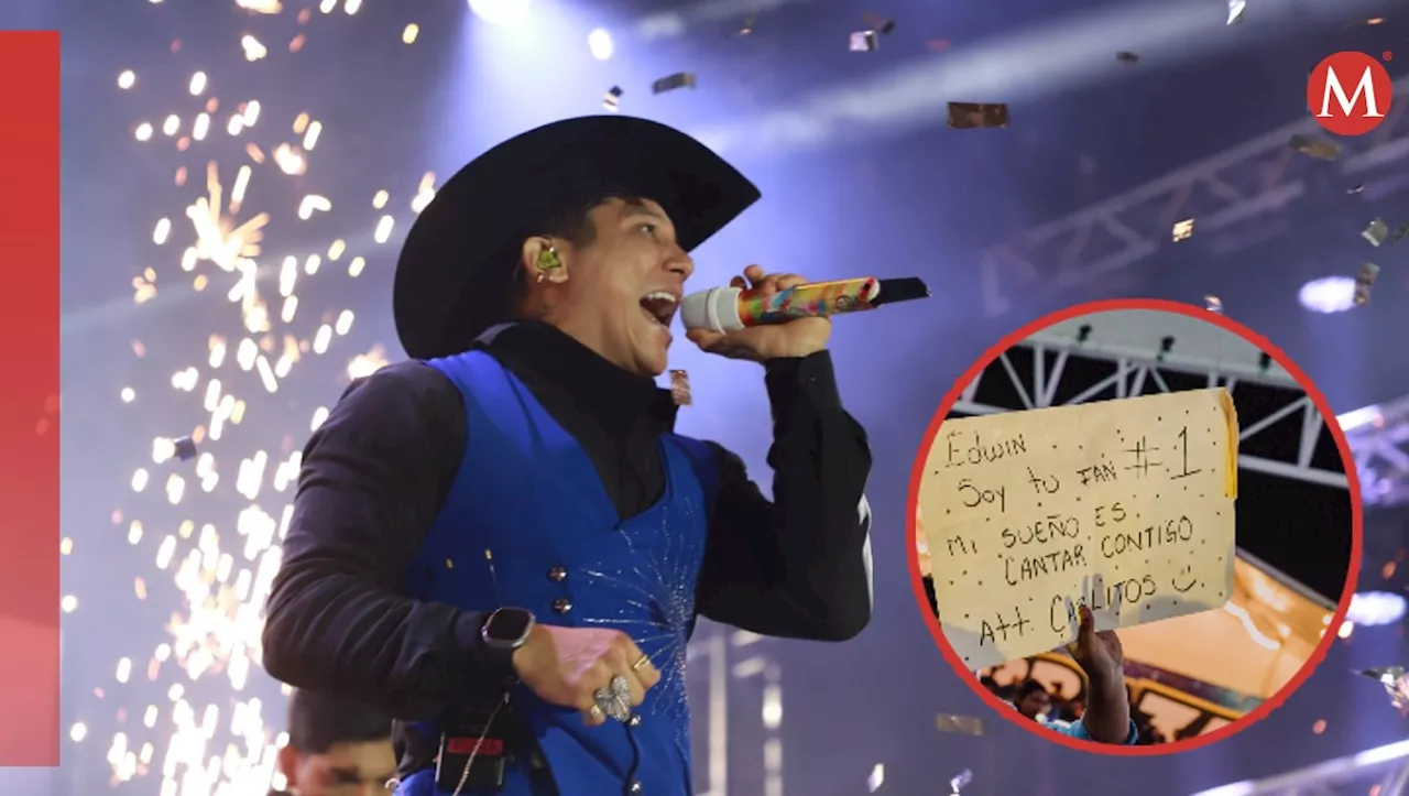 Edwin Luna y La Trakalosa buscan a pequeño fan que quiso cantar con ellos en Pachuca