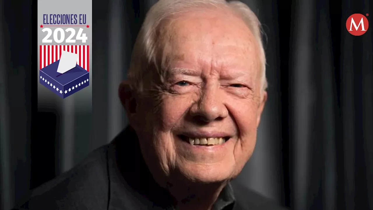 Jimmy Carter vota por Kamala Harris a sus 100 años