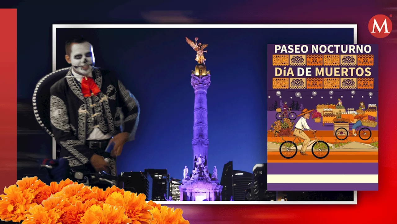 Paseo nocturno en CdMx por Día de Muertos; ruta, horario y otras actividades