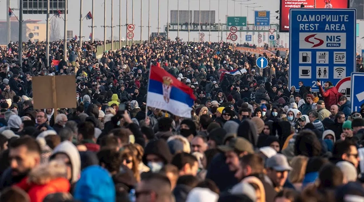 Serbian protestors rally to oppose Rio Tinto’s lithium mine project