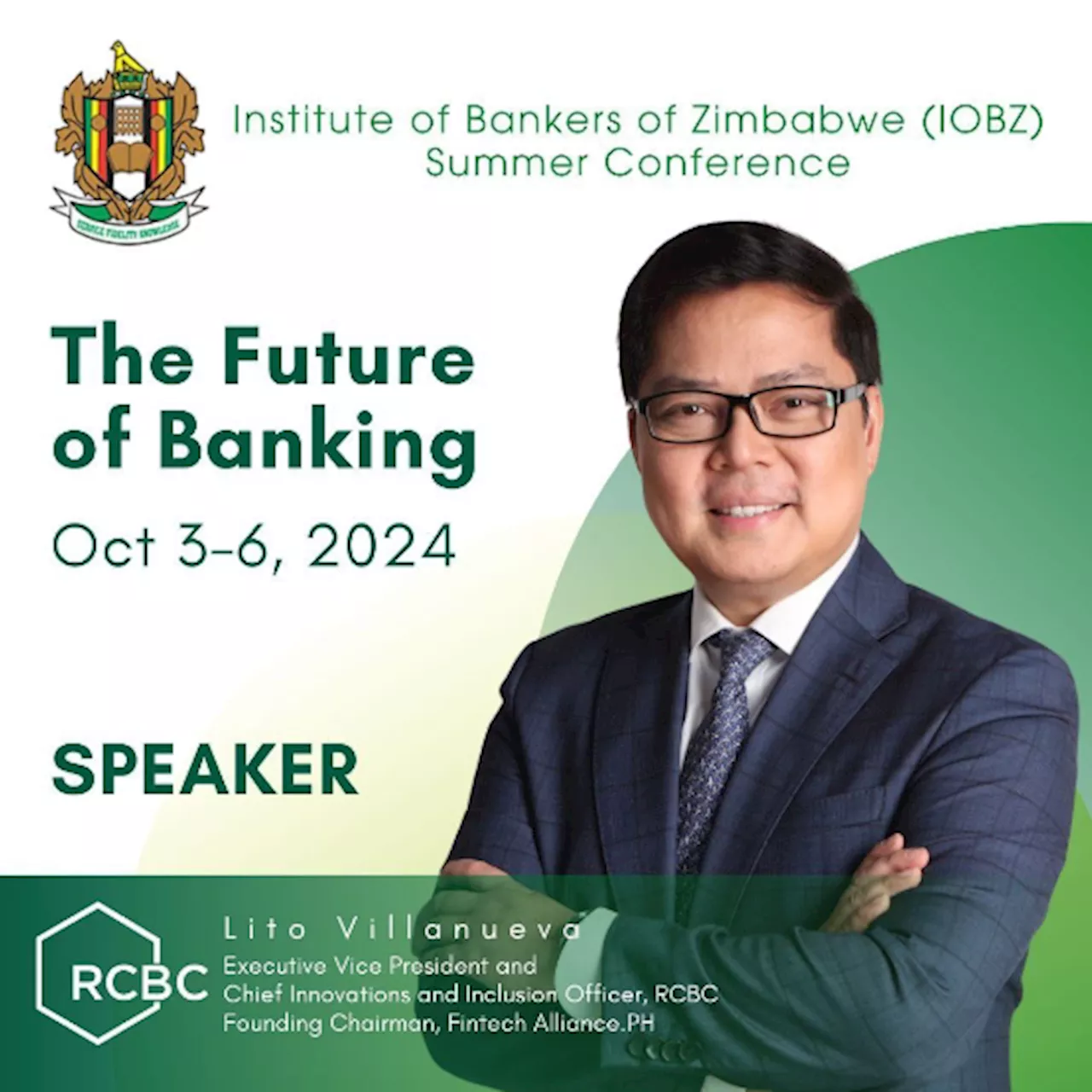 RCBC FinTech visionary banners PH digital breakthrough to inspire Zimbabwe bankers