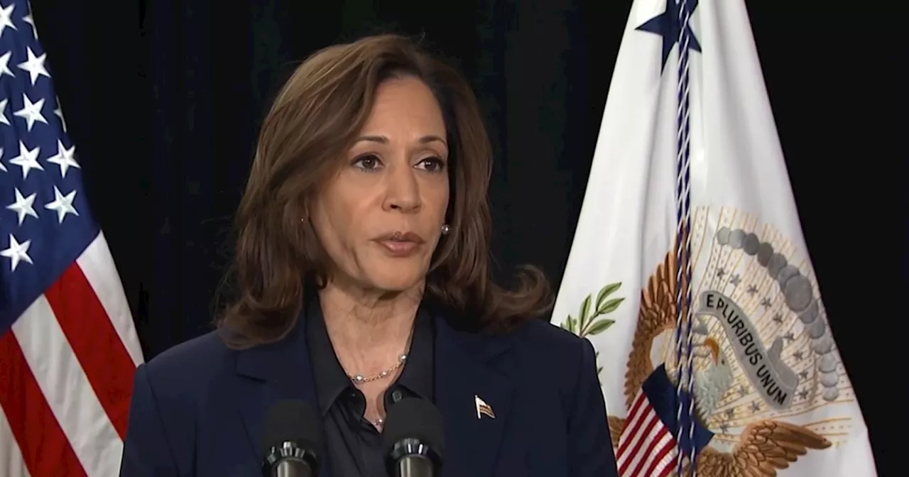 Harris delivers statement on death of Hamas leader Yahya Sinwar