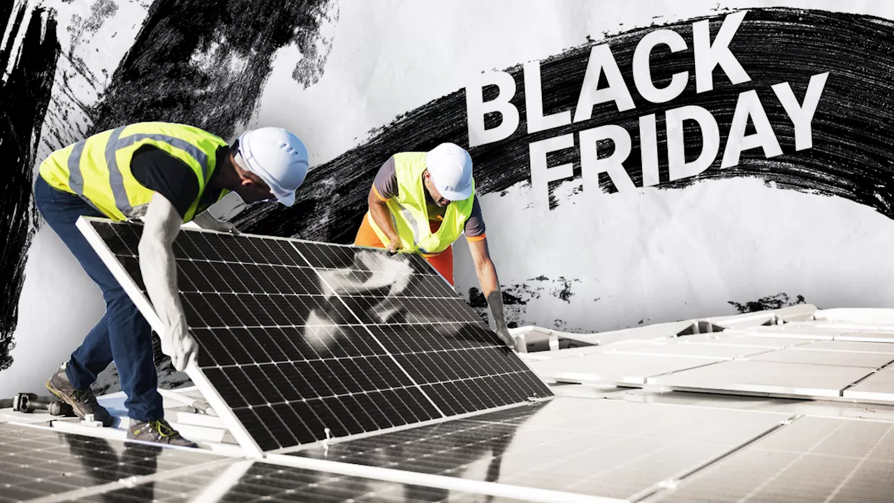 Black Friday solar and battery deals