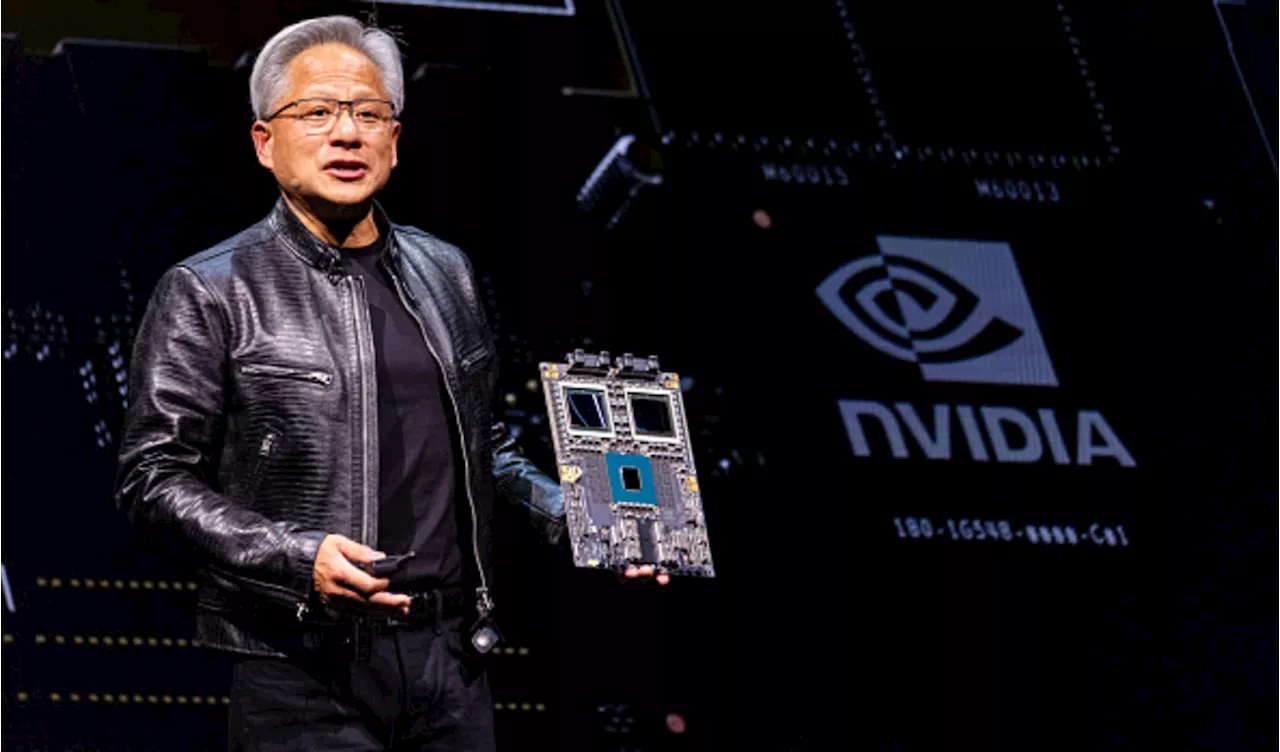 Nvidia stock rises to new record, exceeding June high as AI trade is rekindled