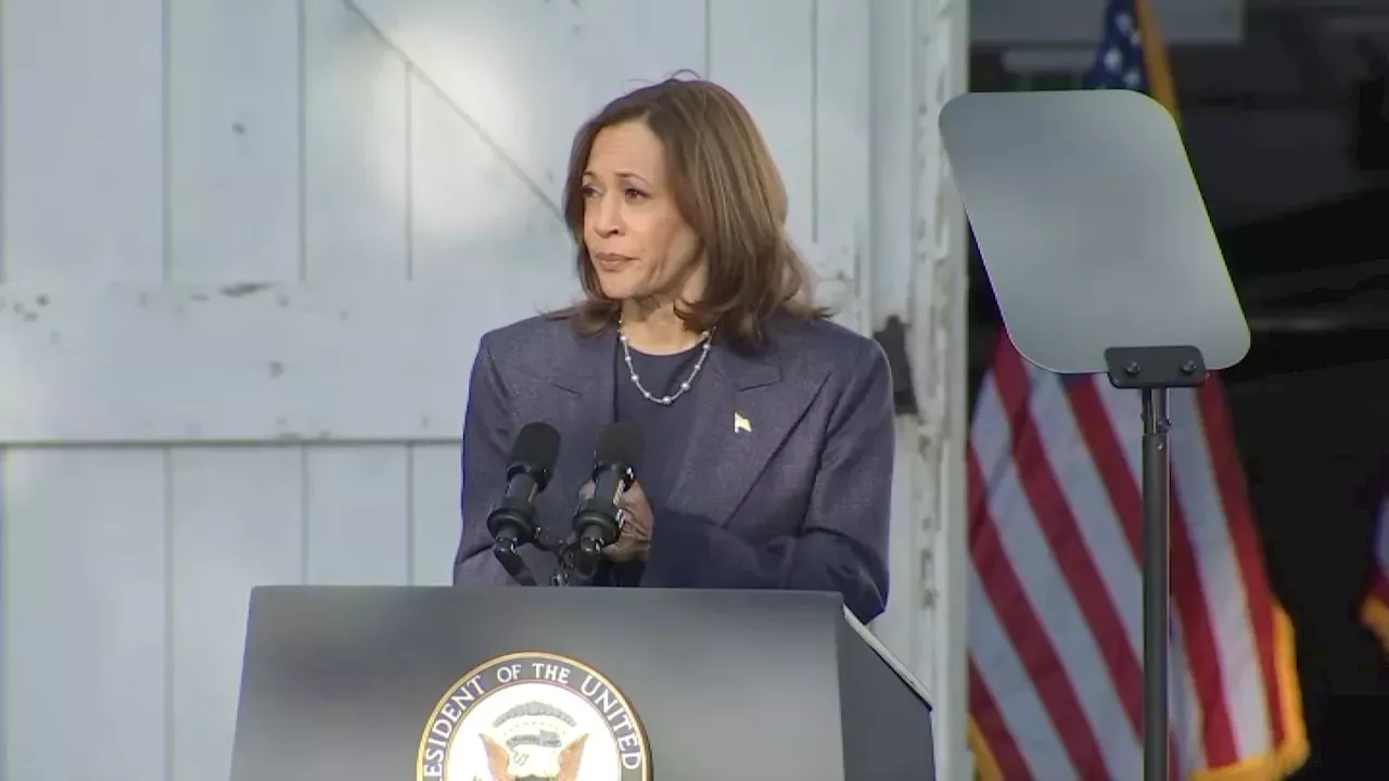 Kamala Harris was in Bucks Co. in an attempt to appeal to Republican