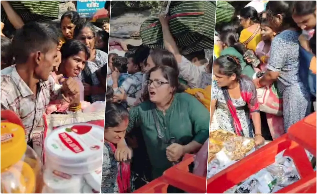 VIDEO: दिवाली शॉपिंग पर जाने से पहले देख लें बाजारों का हाल, भगदड़ जैसे हो रहे हैं हालात