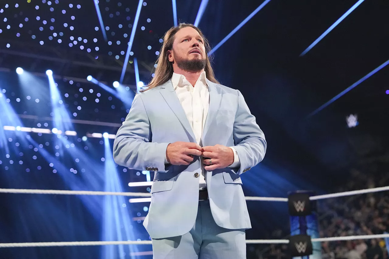 Former WWE Champion AJ Styles Gives Unfortunate Injury Update