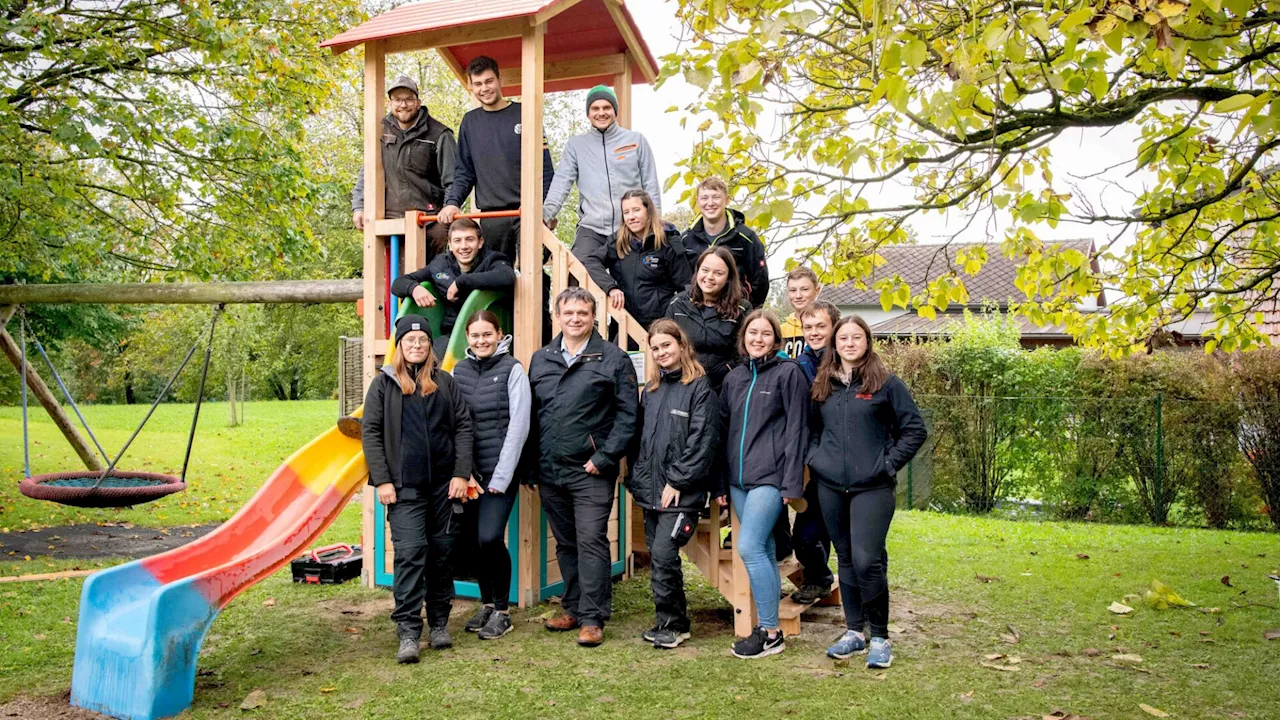 Gerersdorf: Nach Hochwasserhilfe folgte Einsatz daheim am Spielplatz