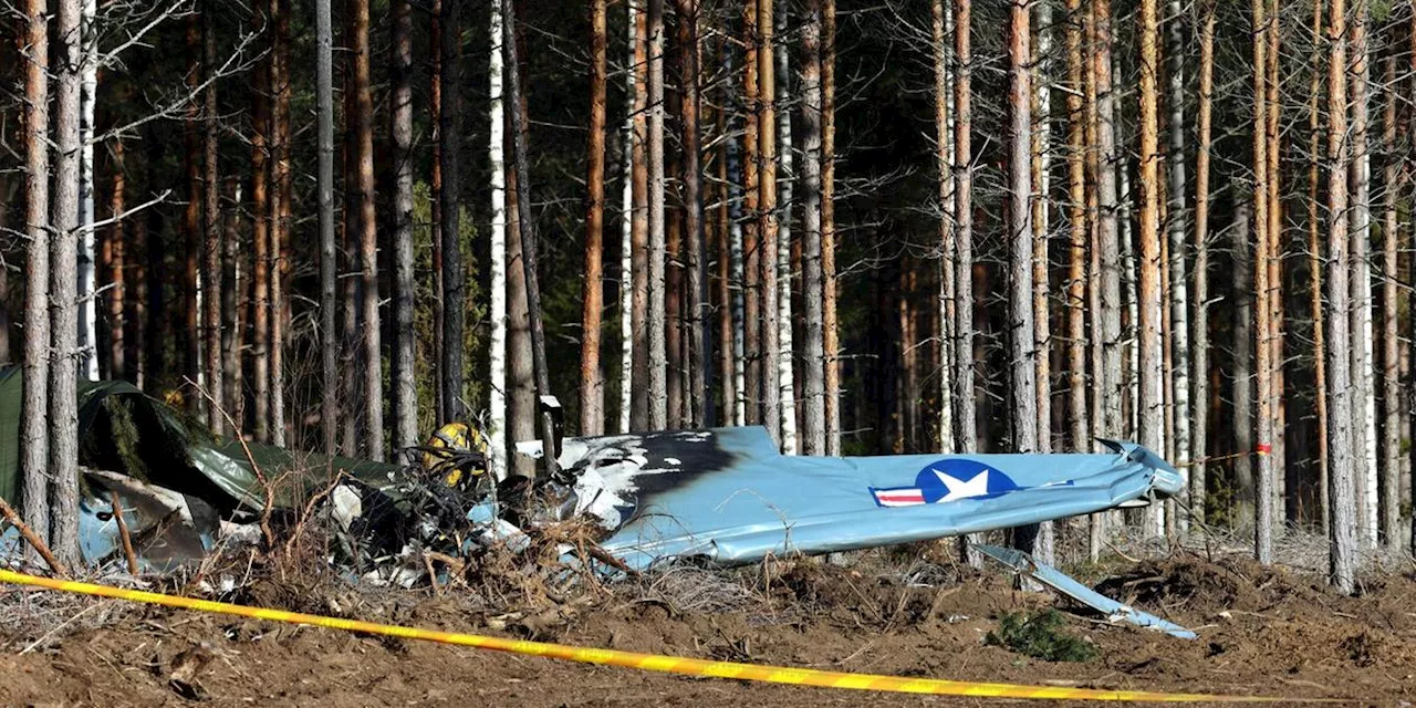 Zwei Deutsche sterben in Finnland bei Absturz von fliegendem Oldtimer