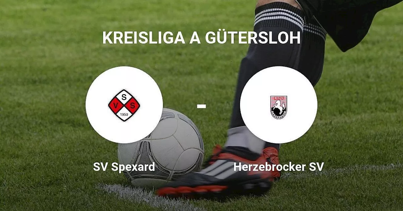 SV Spexard sichert sich knappen Sieg gegen Herzebrocker SV