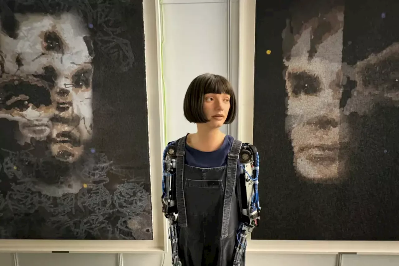 Ai-Da Robot's Painting Of Alan Turing To Be Auctioned For Up To $180,000